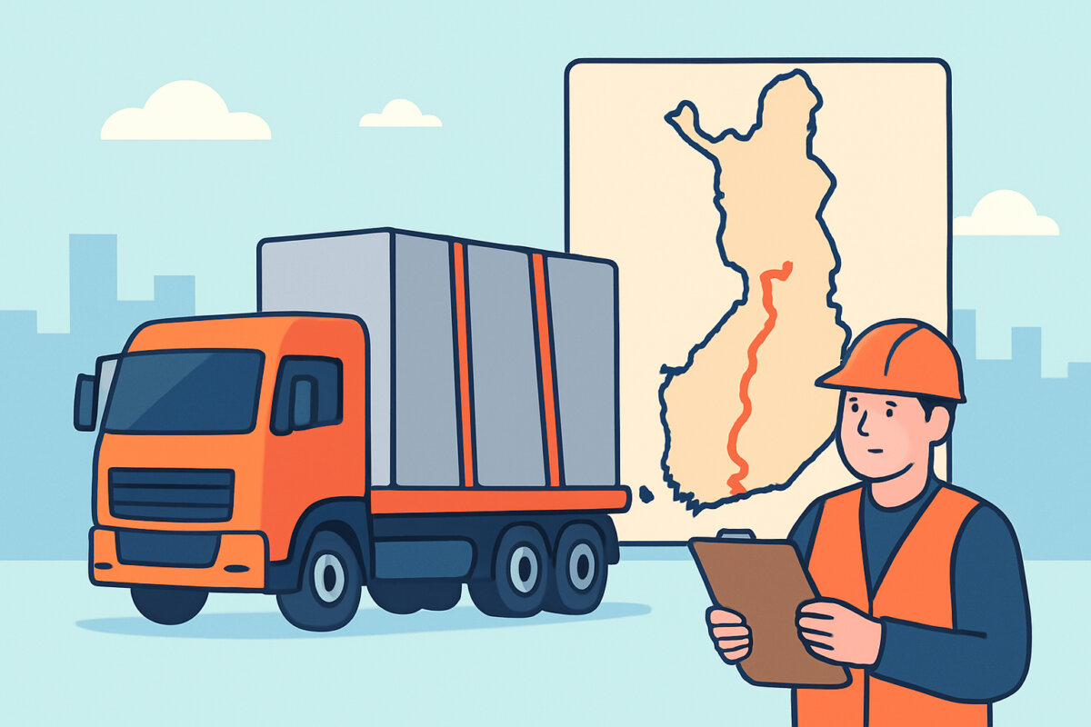 Erikoiskuljetukset ja ylimittaiset kuormat – luvat ja reitit