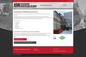 Kauhavan Vaihtolava ja Kone