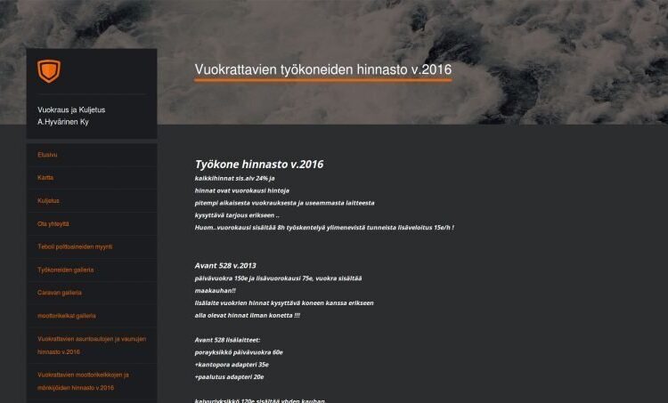 Kuljetusliike A. Hyvärinen Ky