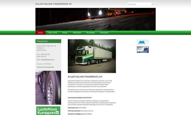 Kuljetusliike Fingerroos Oy