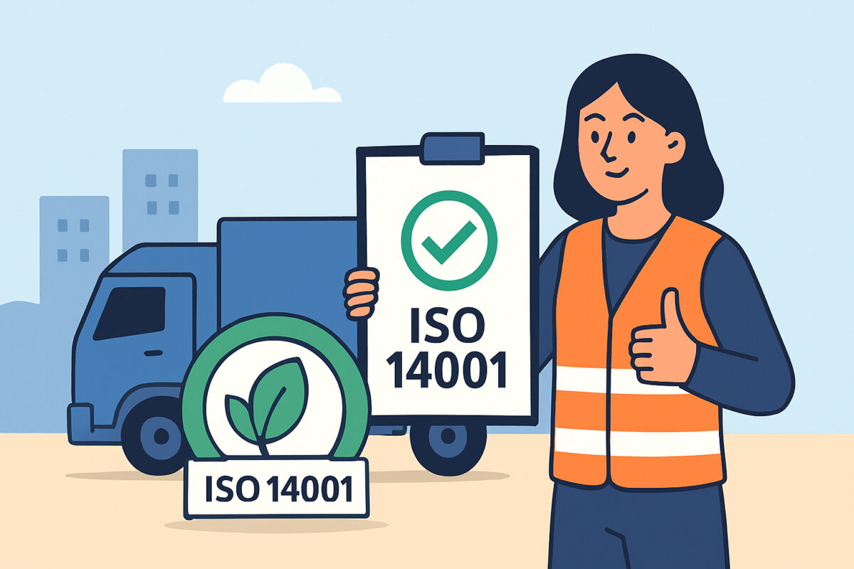 Kuljetusliikkeen ympäristösertifikaatit – ISO 14001 ja muut